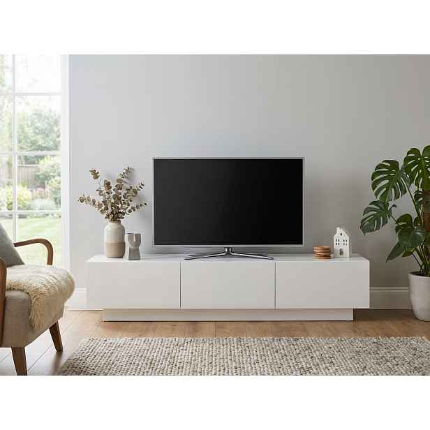 TV stolek DOLCE 180 cm, bílá