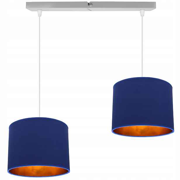 Závěsné Stropní Svítidlo Lustr Lišta Zlatá Stínidlo Moderní Elegantní