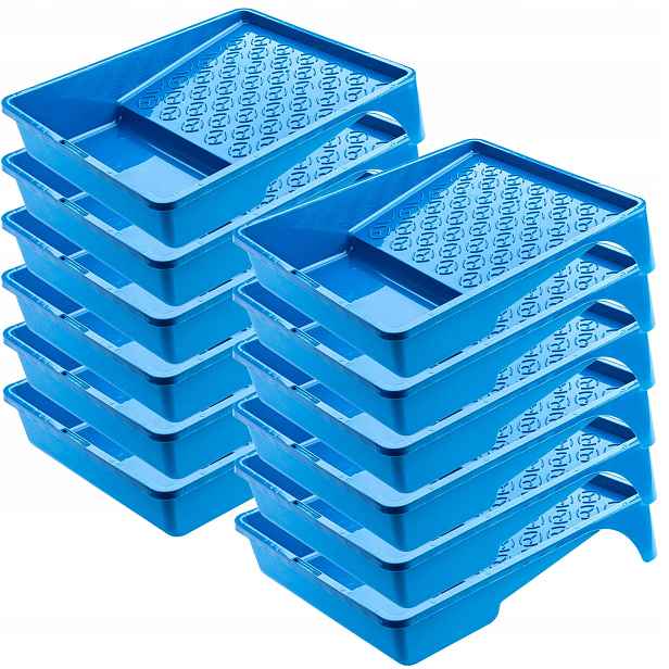 Malířská Kuweta Velká 255x330 mm Na Váleček Na Barvu Váleček Set Černá 12 Ks