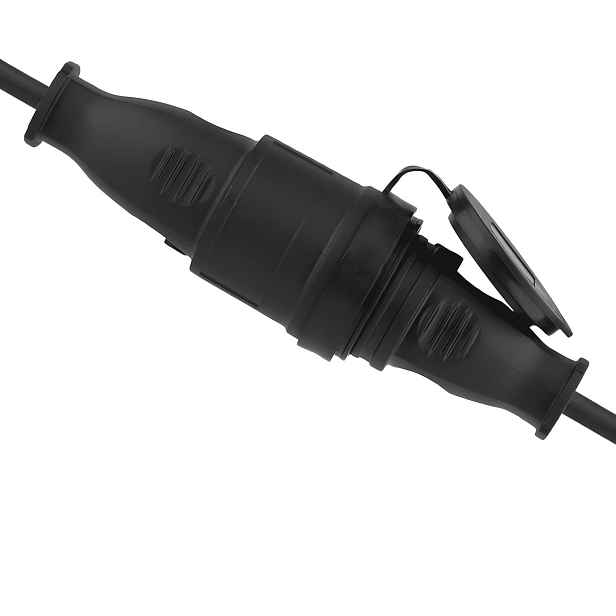 5 kusů přenosných zásuvek z plné gumy IP44 230V 16A