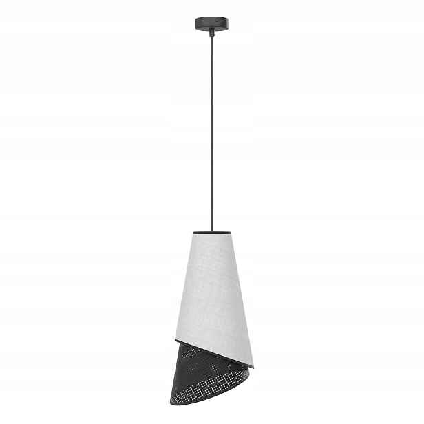 Emibig Nástěnné Svítidlo Moda černo-šedé E27 1x15W kov loft