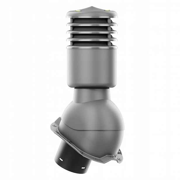 Izolovaný Smart větrací komín Izolovaný fi125 Trapézový T18 Grafit 7024
