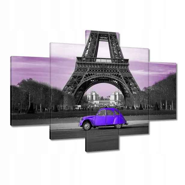 Obrazy 150x105 Fialové nebe
