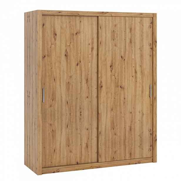 Šatní skříň 180 cm CORTLAND 3 - dub artisan