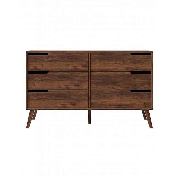 Komoda Nordelo Warmia Walnut 6S