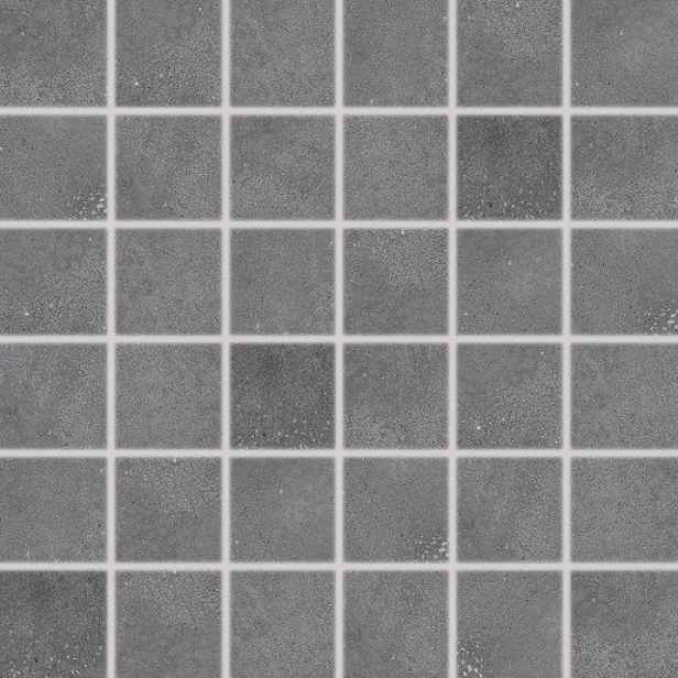 Mozaika Rako Betonico černá 30x30 cm mat DDM05792.1