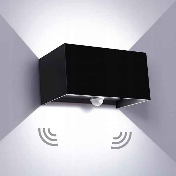 Nástěnné svítidlo Kingwei černé s integrovaným Led zdrojem 20 W (R5)