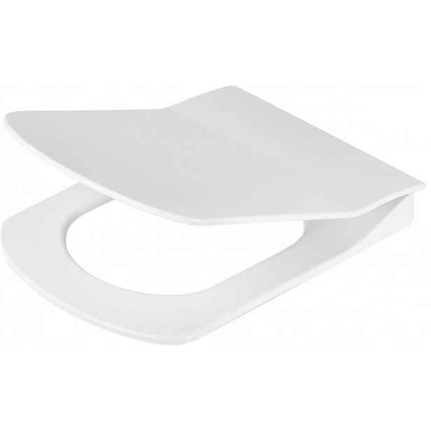 Wc sedátko Anemon Slim pomalu padající, duroplast, chromované panty