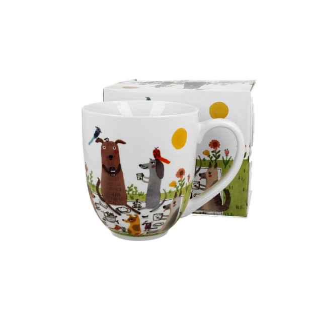 DUO - Hrnek 1000ml XXL Dog World porcelán