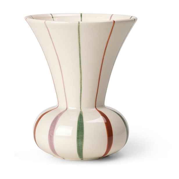 Kameninová váza Kähler Design Signature, výška 15 cm