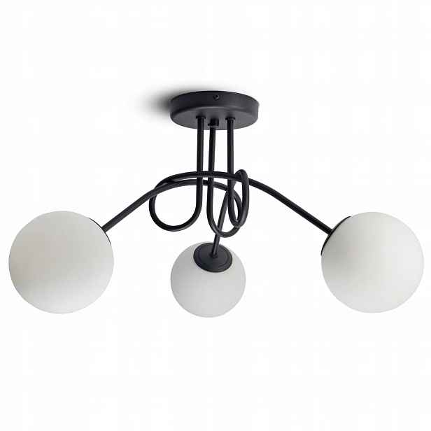Stropní Svítidlo Lustr Stropní Svítidlo Full Globe Glass 561-PE3 G9 Bílé Led koule