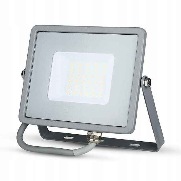 V-tac Led reflektor 30W Šedý 2400lm 6400K Samsung IP65