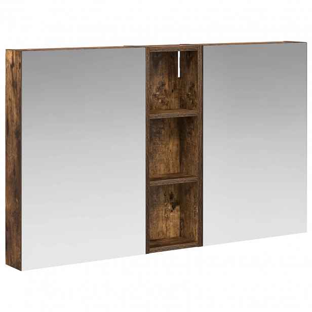 vidaXL Sada koupelnových skříněk 3 ks 100 x 10,5 x 60,5 cm