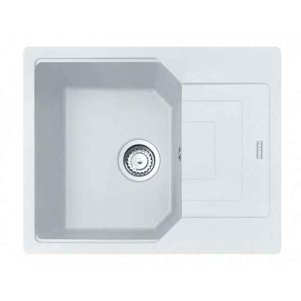 Franke Urban - Fragranitový dřez UBG 611-62, 62x50 cm, bílá led 114.0700.095