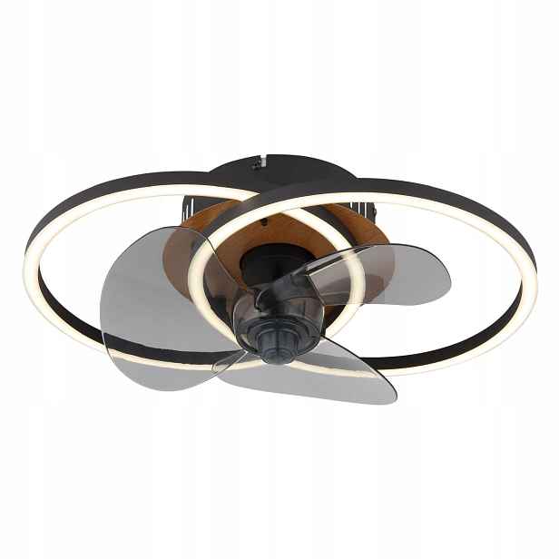 Ventilátor stropní svítidlo Led 24W S měnitelnou barvou a pamětí Globo Lighting