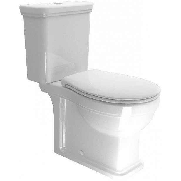 GSI - CLASSIC WC kombi, spodní/zadní odpad, bílá WCSET06-CLASSIC