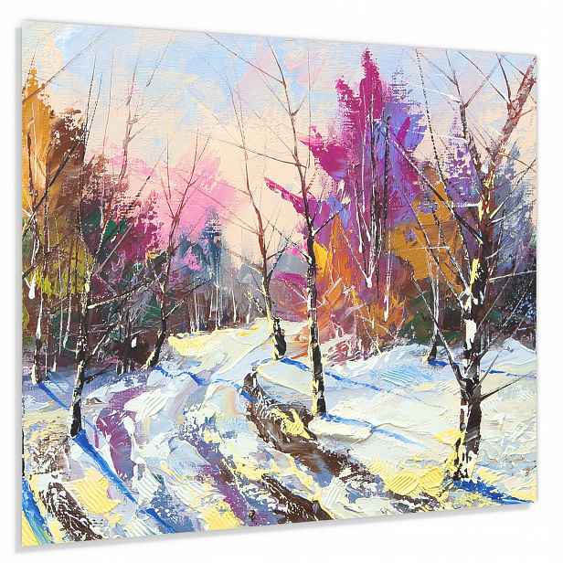 Ochranný Panel 60x65cm 4mm Dekorativní Kalený Do Kuchyně Lacobel