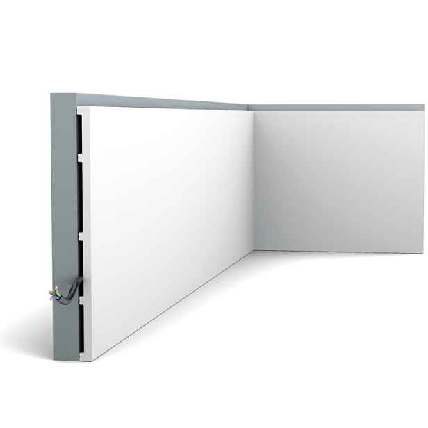 ORAC dekorační prvek SX207, 3d panel 200x25x1,3 cm, bílá, ORAC Decor