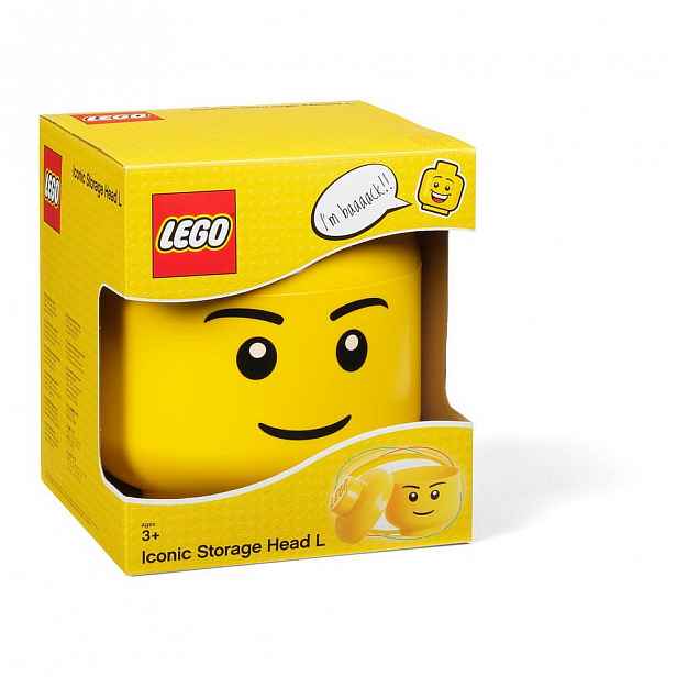 Úložný panáček LEGO® Boy, ⌀ 16,3 cm