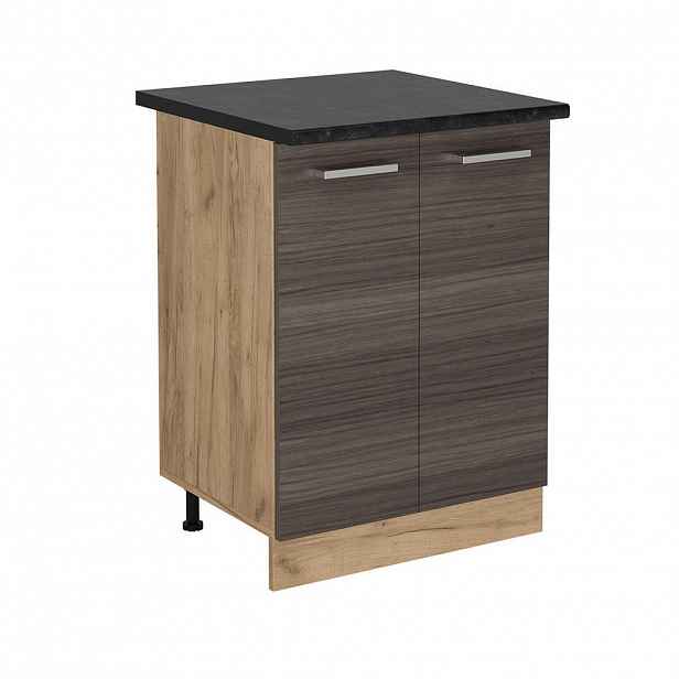 Vicco SPODNÍ SKŘÍŇKA KUCHYŇSKÉ LINKY R-Line Ušlechtilá šedá 60 cm , PD Antracit