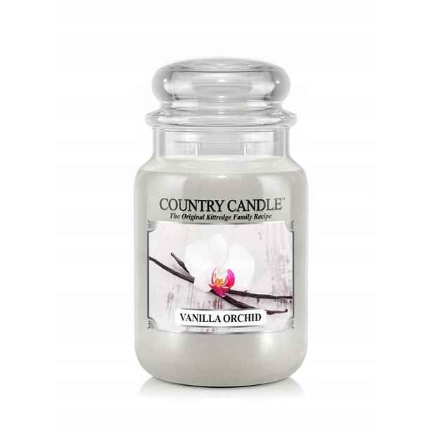 Tradiční parafínová svíčka Vanilla Orchid Country Candle 1 ks