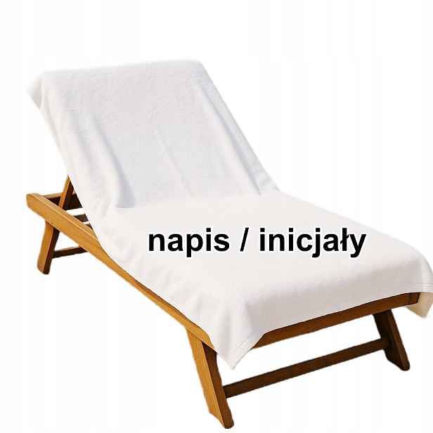 Velký bavlněný plážový Ručník na lehátko na pláž 100x150 xxl s koupacím jménem