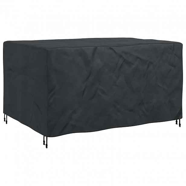 vidaXL Pokryv na nábytek Jednobarevný Černá 180 x 120 x 74 cm 210D