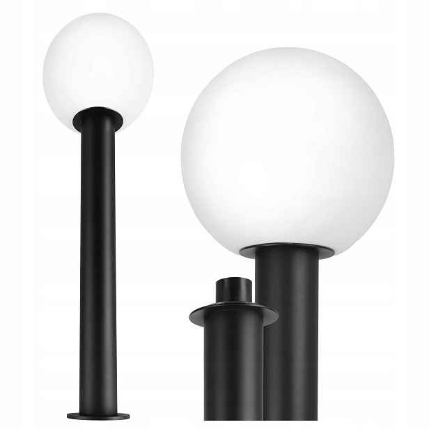 Zahradní Led lampa Stojící sloupek 1x Žárovka E27 IP54 60 cm Kula