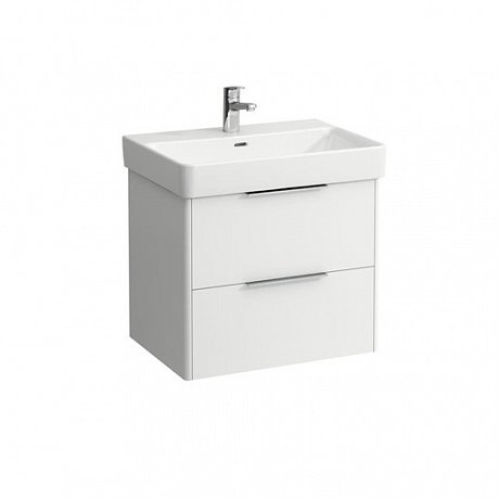 Koupelnová skříňka pod umyvadlo Laufen Base 61,5x53x44 cm bílá lesk H4022921102611