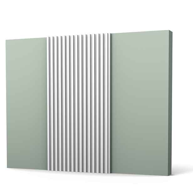 ORAC oboustranný dekorační prvek WX205, 3d panel 260x25x1,3 cm, bílá, ORAC Decor