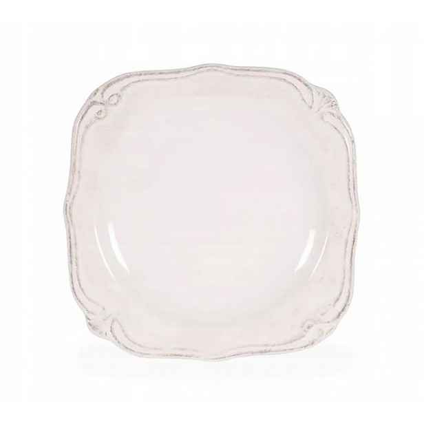 Sada mělkých talířů Dezert Roman Porcelán krémová 20,5 cm 6 ks