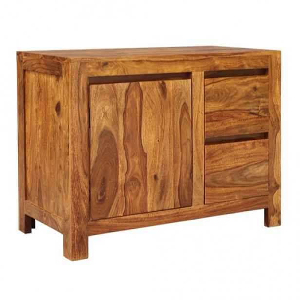 Skříňka pod umyvadlo Gani 90x70x45 cm z indického masivu palisandr GANI-KSU1