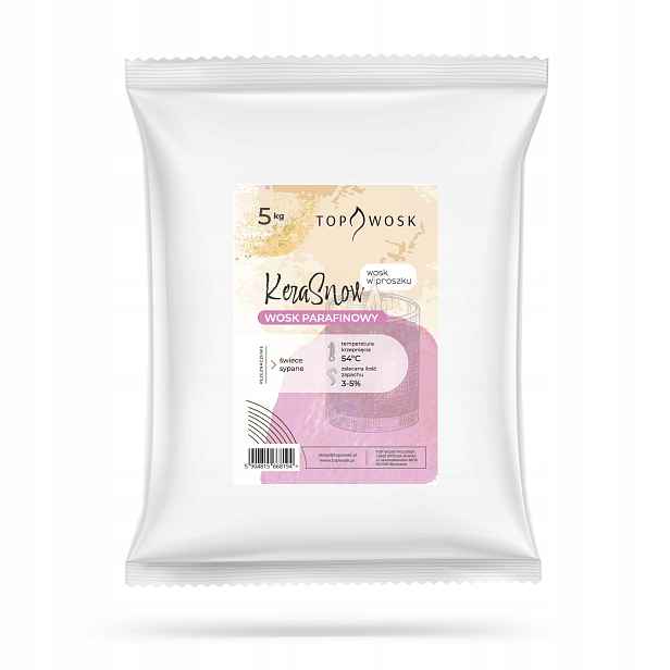 Vosk Kera Snow 5 kg, sypané svíčky