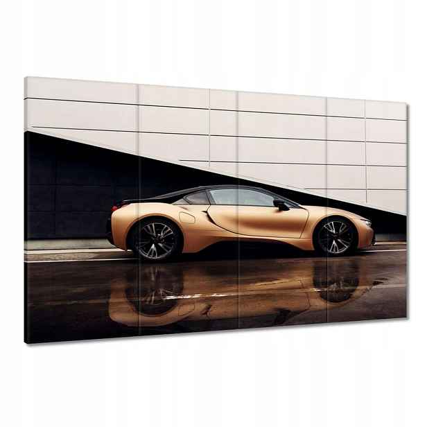 Obraz 120x80 Zlaté Bmw Auto