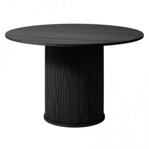 Unique-Furniture NOLA jídelní stůl unique furniture 120x120 cm černý dřevo 46204640