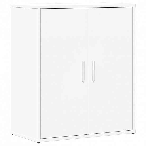 vidaXL Příborník bílý 60 x 31 x 70 cm kompozitní dřevo