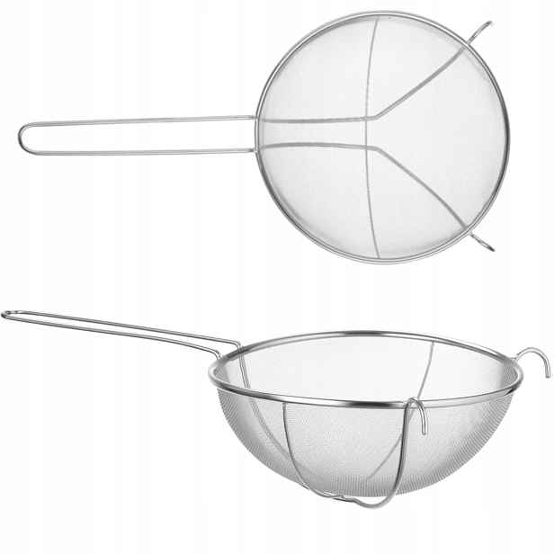Zesílené Kuchyňské Síto Ocelové, Průměr 260 MM