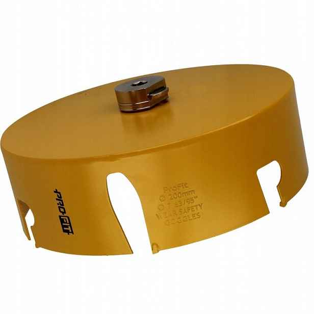 Pro-fit Korunkový Vrták Hm Z7 D200 mm dřevo /deska Pvc