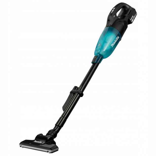 Akumulátorový tyčový vysavač 18 V, černý, Makita [DCL284FRFB] 3,0 Ah, Lxt