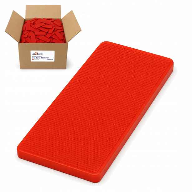 Distanční podložky pro zasklení 3x52x100 mm 1000ks