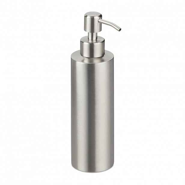 Relaxdays DÁVKOVAČ Stříbrný nerez 300 ml