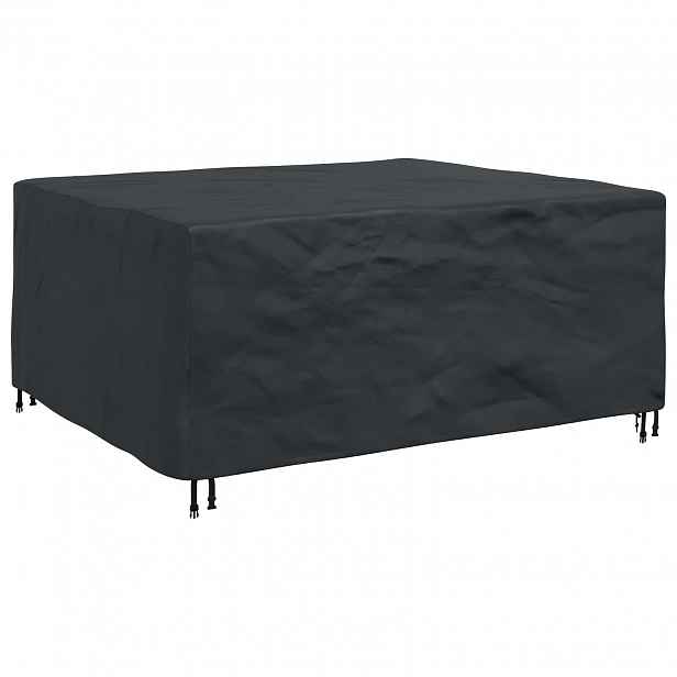 vidaXL Pokryv na nábytek Jednobarevný Černá 200 x 160 x 70 cm 210D