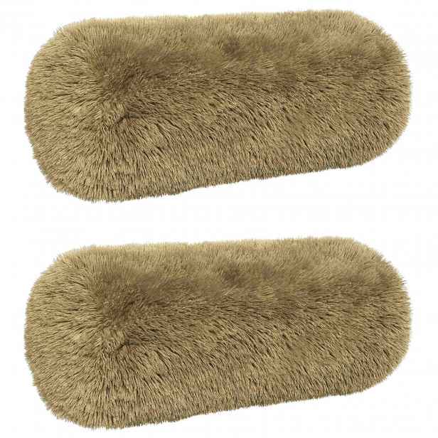 vidaXL Povlak na polštář 2 pcs HEERLEN Světlá zelená Ø 15 x 40 cm