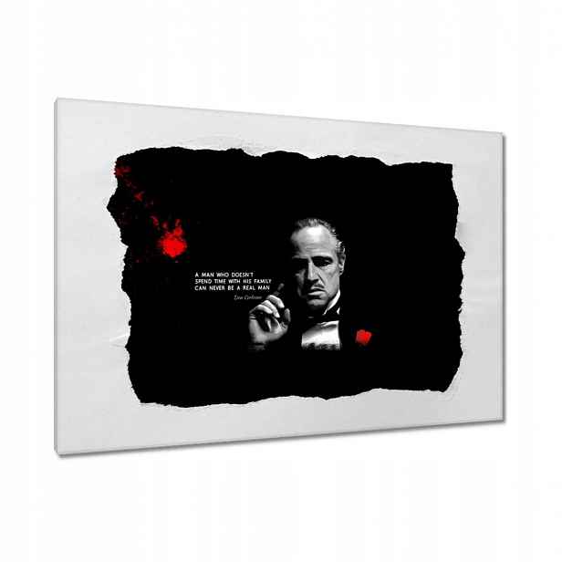 Obrazy 90x60 Kmotr Citát