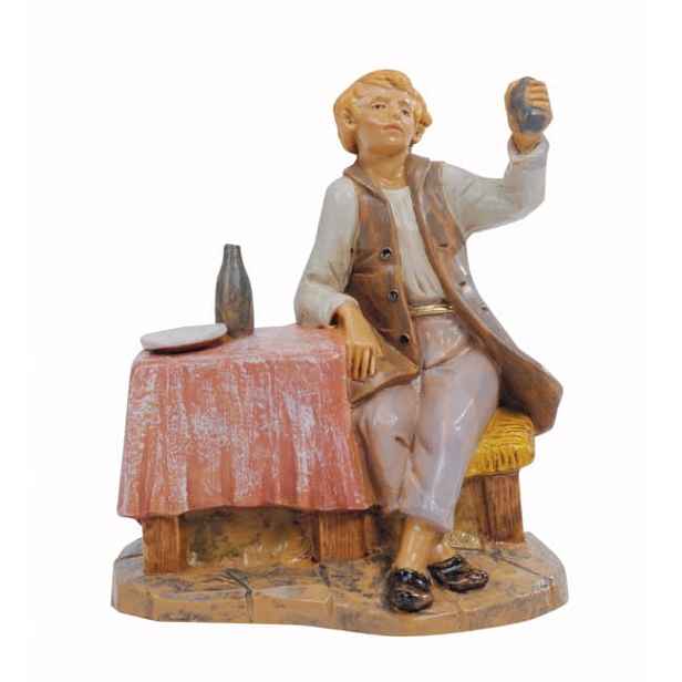 Figurka firmy Fontanini – Hostitel u stolu 12 cm