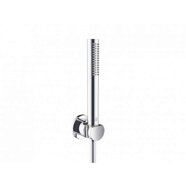 Kludi Nova Fonte - Set sprchové hlavice, držáku a hadice, chrom 2085005-15