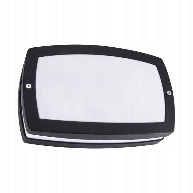 Led fasádní nástěnné svítidlo 8W Struhm Solina IP54 černobílé