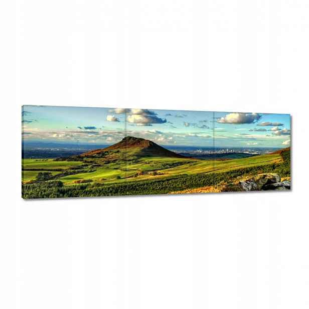 Obrazy 120x40 Krajina hory balvan nebe