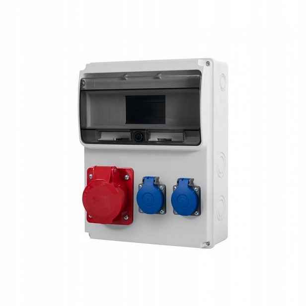 Rozvaděč Ulisse 11M 32A/5P, 2x230V IP54