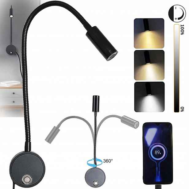 Školní Stolní Lampička Noční Kreslicí Noční Lampa Pro Čtení Led